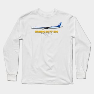 Boeing B777-300 - All Nippon Airways Long Sleeve T-Shirt